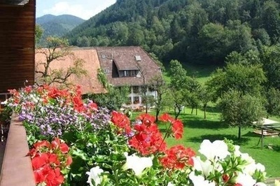 Ein Blick vom Gstehausbalkon