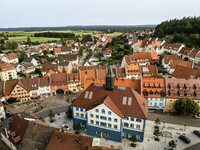 Blick auf Löffingen und das Rathaus (Bildnachweis: © Hochschwarzwald Tourismus GmbH) Blick auf Löffingen und das Rathaus (Bildnachweis: © Hochschwarzwald Tourismus GmbH)
