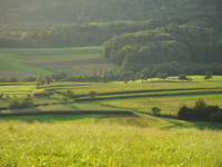 Blick vom Saalenberg zum Heidenweg (Bildnachweis: Gemeinde Sölden)