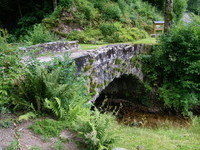 B�rchau Steinbr�cke im Sommer (Bildnachweis: Gemeinde Kleines Wiesental)