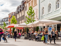 Innenstadt Schwenningen (Bildnachweis: Wirtschaft und Tourismus Villingen-Schwenningen GmbH) Innenstadt Schwenningen (Bildnachweis: Wirtschaft und Tourismus Villingen-Schwenningen GmbH)