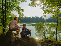 Bergsee in Bad S�ckingen (Bildnachweis: Tourismus- und Kulturamt Bad S�ckingen)