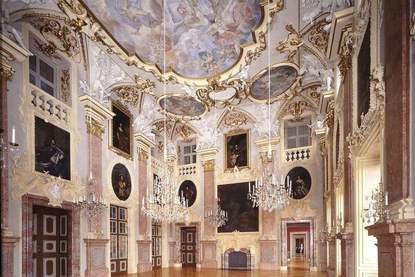 Schloss Rastatt, Ahnensaal Copyright: (Mit freundlicher Genhemigung der Staatlichen Schl�sser und G�rten Baden-W�rttemberg)