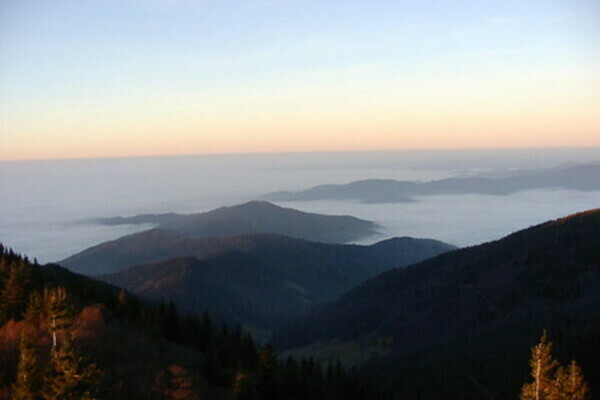 Inversionswetter Schauinsland Inversionswetter Schauinsland