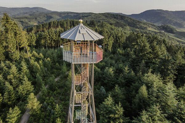 Geigerskopfturm am Brennersteig Bildnachweis: Renchtal Tourismus GmbH